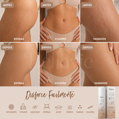 Leg Makeup -  PELE PERFEITA EM SEGUNDOS