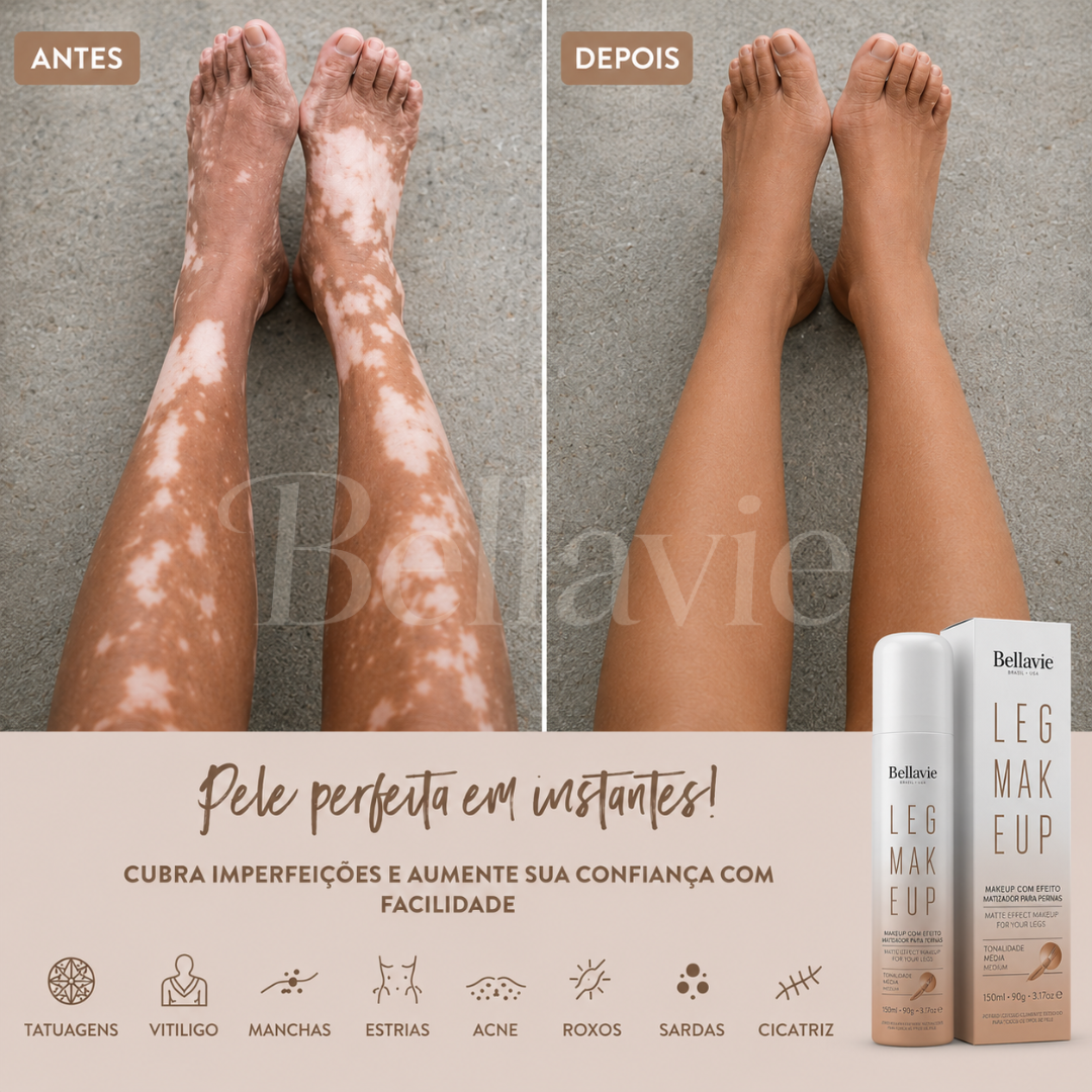 Leg Makeup -  PELE PERFEITA EM SEGUNDOS